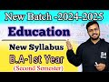 Education new syllabus 202425ba1st year second semesterarsad sir newsyllabus