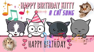 happy birthday my kitty | a birthday song for cat | MJM CREATIONS | #cat  #catmeowing #catvoice