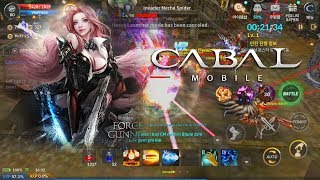 Cabal Mobile 카발 모바일 - Force Gunner New Class Update Level 80 Gameplay BM2 Show 2019