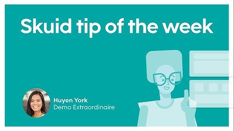 Setting up for a list-detail view - Skuid tip of the week