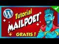 MailPoet WordPress tutorial en español 🥇