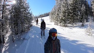 Skiing Discovery's Backside Part 2 (Philipsburg, Montana)