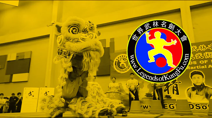 Awesome Lion Dance Performance & Lion Dance Drumming at Legends of Kung Fu 2016: Master's Demo