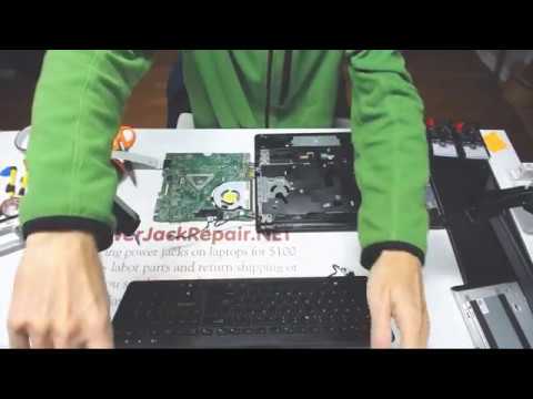 Dell Inspiron 15 3000 series 5100 Laptop dc power jack repair fix charge port broken socket