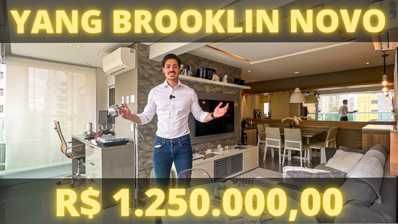 APARTAMENTO NOVO E REFORMADO COM 2 DORMITÓRIOS À VENDA MOBILIADO NO BROOKLIN NOVO! CONDOMÍNIO YANG