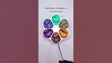 Making new Colors..Satisfying Color mixing🎨 #colormixing #satisfying #asmr