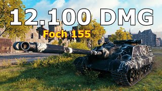 World of Tanks AMX 50 Foch (155)  12.100 Damage