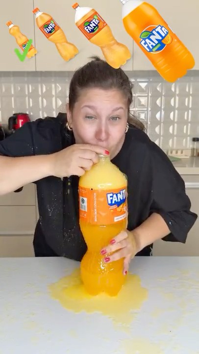 From Small to Giant Fanta ๐#shorts #funny #viral