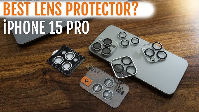 Spigen Glas.tR EZ Fit Optik Pro Protection Camera pour iPhone 15