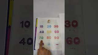 Learn English Count Numbers 10 to 100 #تأسيس_الأطفال #english