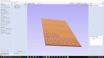 Using Vectric Aspire to help create a table with 20 legs!
