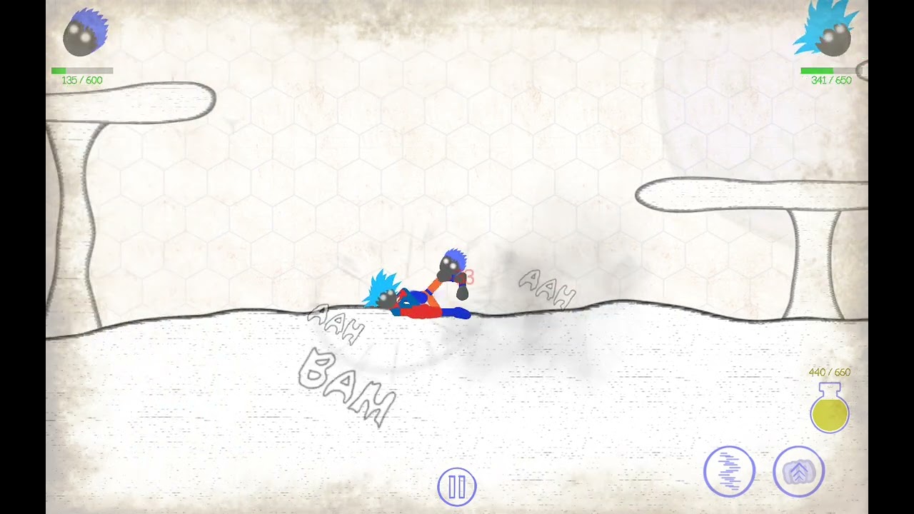 ragdoll  fists with my friend