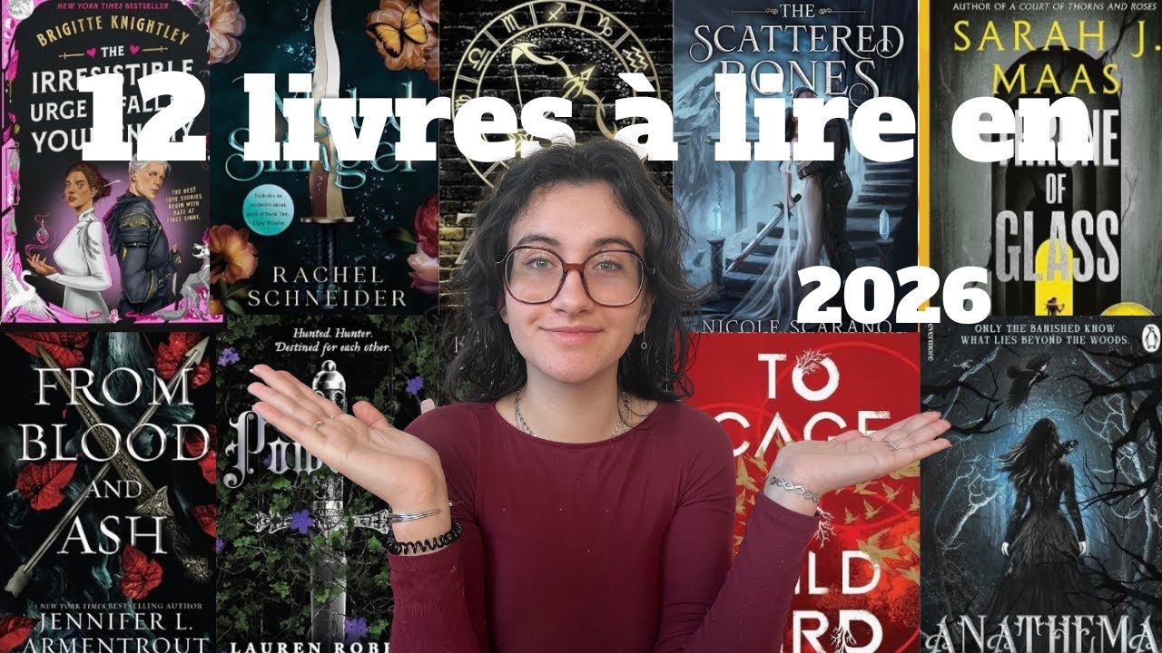 12 livres à lire cette année 😍
