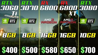 NVIDIA RTX 3070 vs AMD RX 6800 XT