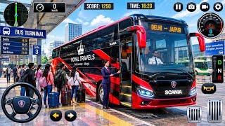 Coach Bus Simulator City Drive - Real Coach Master Bus Game - Android Gameplay screenshot 1