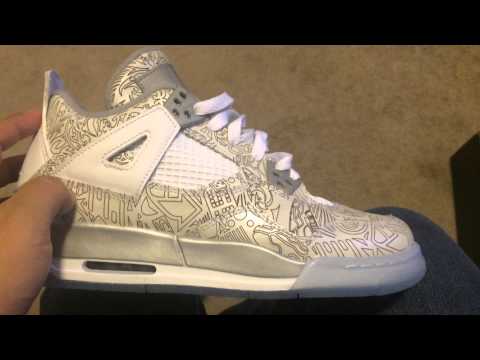 Hd Air Jordan 4 Retro Laser Bg