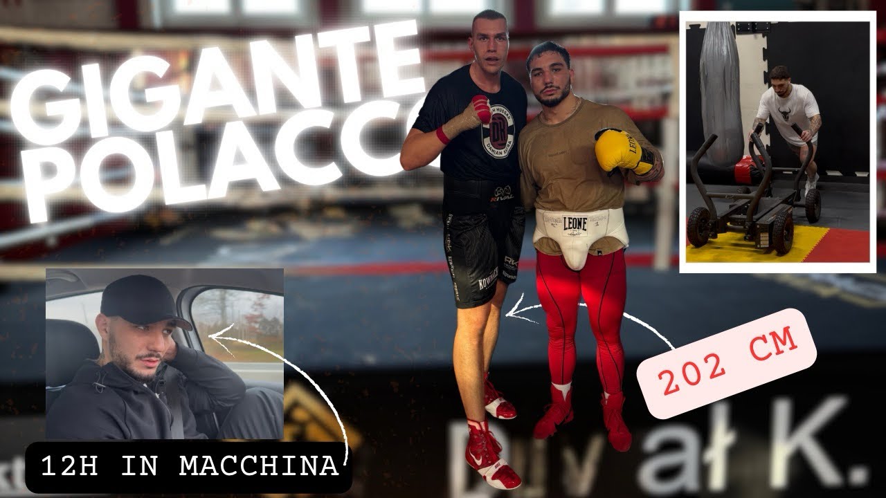 Vado in POLONIA🇵🇱 a fare SPARRING🥊 ep.1