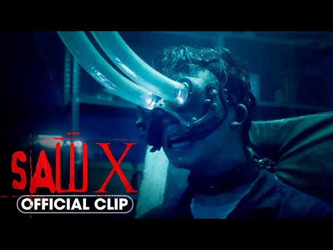 SAW X (2023) Official Clip – 'Eye Vacuum Trap' – Tobin Bell, Isan Beomhyun Lee