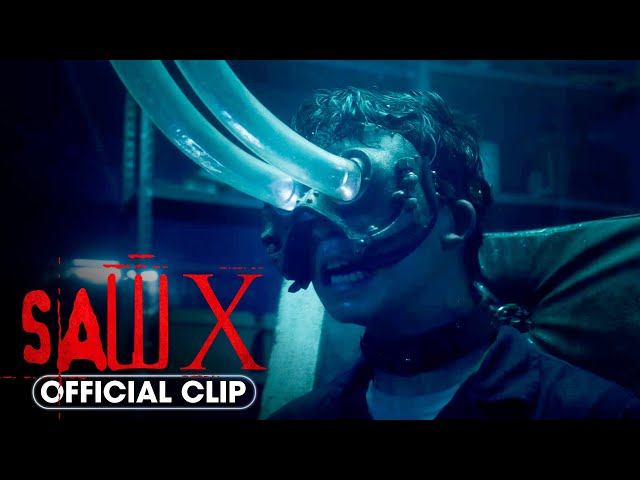 Saw X fans stunned by behind the scenes footage of Jigsaw's terrifying trap  in latest film