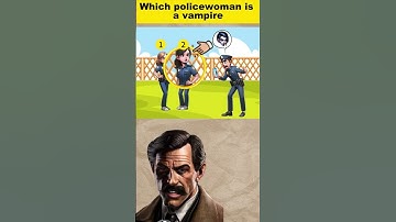 Which policewomen is a vampire?#quiz #genius #riddleoftheday #enigmas