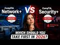Network+ vs Security+ 2026: Which CompTIA Certification Should You Take First?