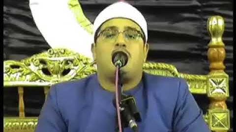 جواب رائع للشيخ محمود الشحات من سورة الرحمن