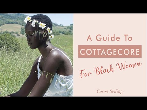 cottagecore black dress