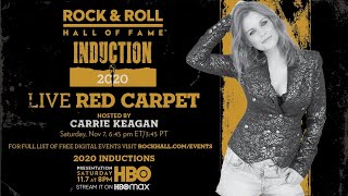 2020 Induction Ceremony Red Carpet with Carrie Keagan