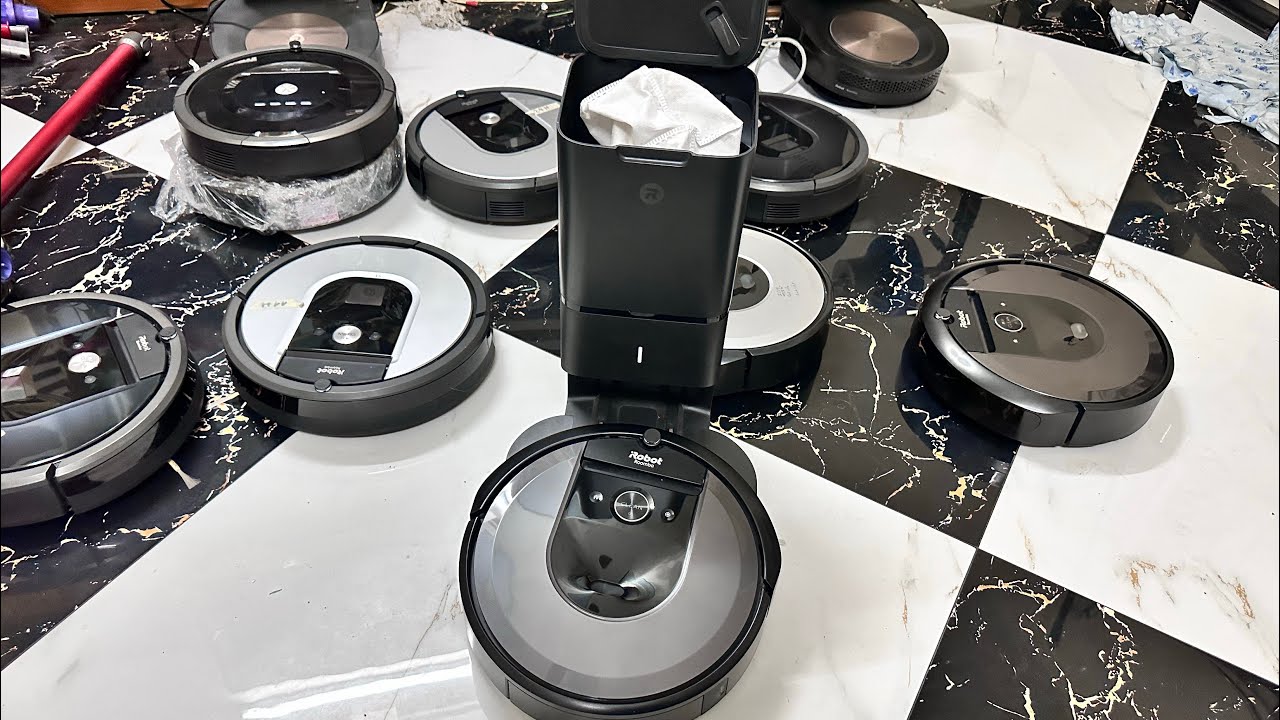 Robot hút bụi dọn nhà irobot roomba i7 plus bản quốc tế chạy 74h đẹp xuất sắc