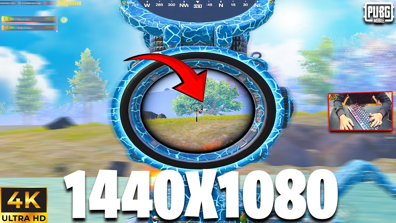 THIS RESOLUTION IS BEAST??1440x1080 | PUBG MOBILE | RYZEN 5 5600 | RX6600XT | GAMELOOP 64 BIT