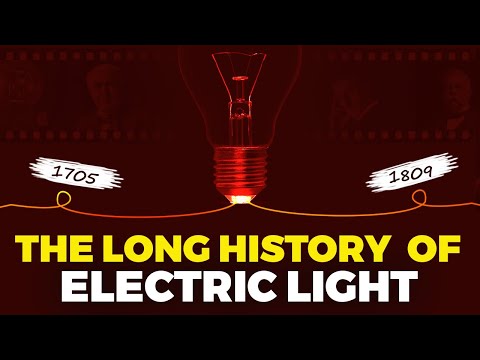 History of the Light Bulb 1705 to 1809