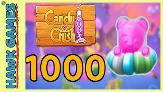 Candy Crush Soda Saga Level 1000 (Bubble mode) - 3 Stars Walkthrough, No Boosters screenshot 4