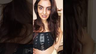 Anveshi Jain Black Crop Top Premium Live Part I