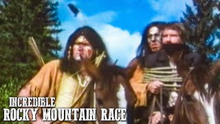 Incredible Rocky Mountain Race | Cowboys & Indians | Western Movie | English 