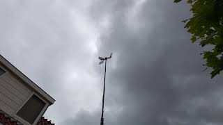 Vertical wind turbine 3d printed parts