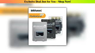 Hands-on Bitfunx PSxMemCard Gen2 Sd2psXtd to Store Saves for PS1 and PS2 Games for PlayStation1 PS•