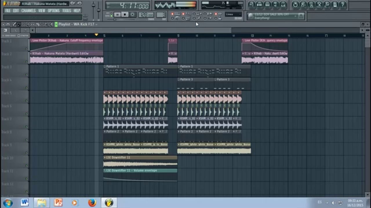 R3hab - Hakuna Matata (Hardwell Edit) FREE FLP+Presets*