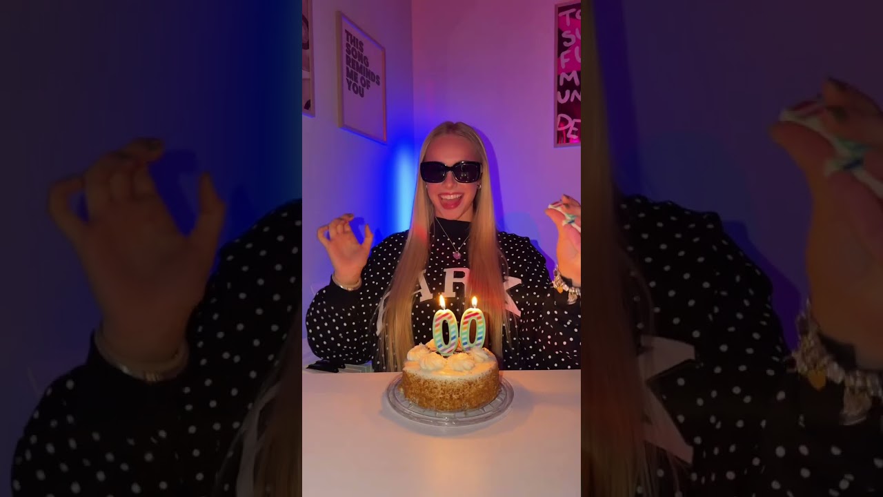 HAPPY 100K ON INSTAGRAM!!!🤩💜🎉 #100kfollowers #foryou #instagram #milestone #celebration