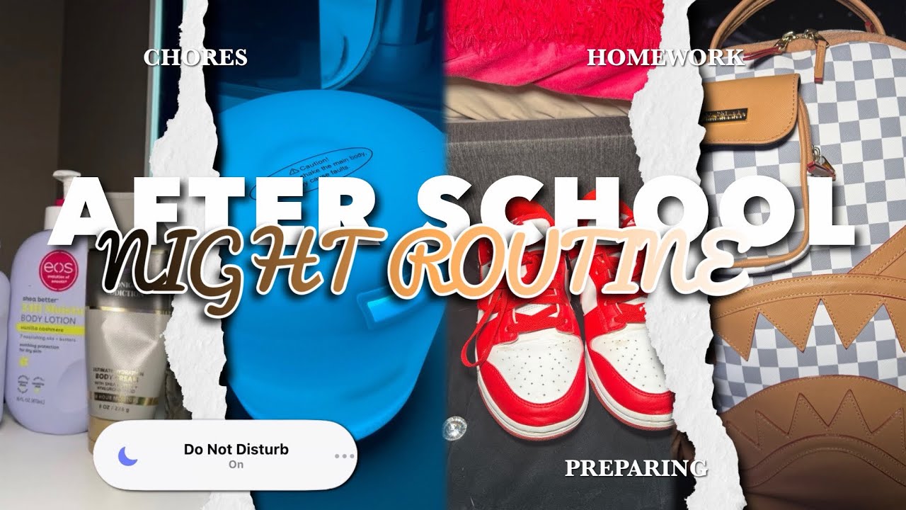After School Night Routine 2026 💕 | Chores, Homework & Getting Ready for School 📚✨