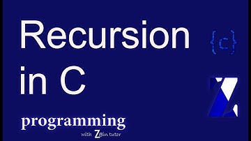 20  Recursion in C: A Comprehensive Guide For Beginners || Z@inTutor