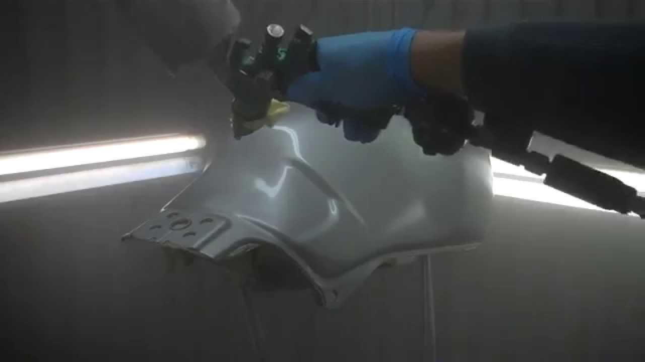 Suzuki fuel tank clear coat in real time YouTube