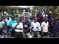 Pastor Ngabo prayers for Besigye supporters in Kasangati
