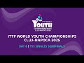 LIVE! | T1 | Day 8 | ITTF World Youth Championships 2025 Cluj-Napoca | Singles Semifinals