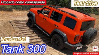 TANK 300  Pruebas 4x4  arena, roca, escalada, tierra suelta etc