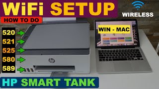 HP Smart Tank 520 | 525 | 540 | 580 | 589 WiFi Setup Using MacBook or Windows | Wireless Setup. screenshot 5