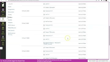 CSIT 217 Course Overview for those new to Canvas