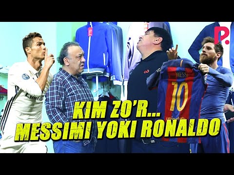 Sketch SHOW — Kim zo'r..? Messimi yoki Ronaldo ? (hajviy ko'rsatuv)