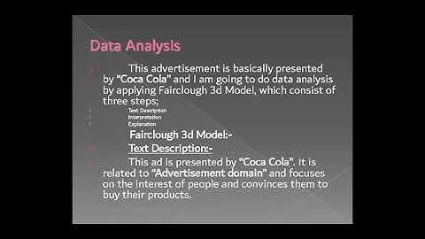 CDA and Fairclough presentation (Iqra Aslam presents)