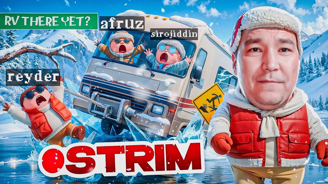 ☃️ YANGI YIL STRIMI - RV THERE YET? #3 (JONLI EFIR)