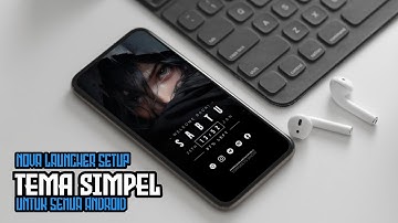 Tema SIMPEL WOMAN Untuk Semua Android || The Best Nova Launcher Setup 2025